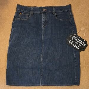 Be Girl Denim Skirt Medium